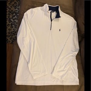 Polo Ralph Lauren Golf White 1/4 Zip Pullover XXL